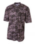 A4 Two-Button Camo Softball Jersey (SBN3263)